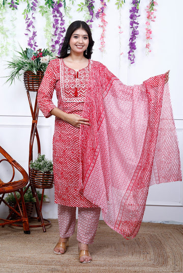 Best Quality Kurti Pant Dupatta Set