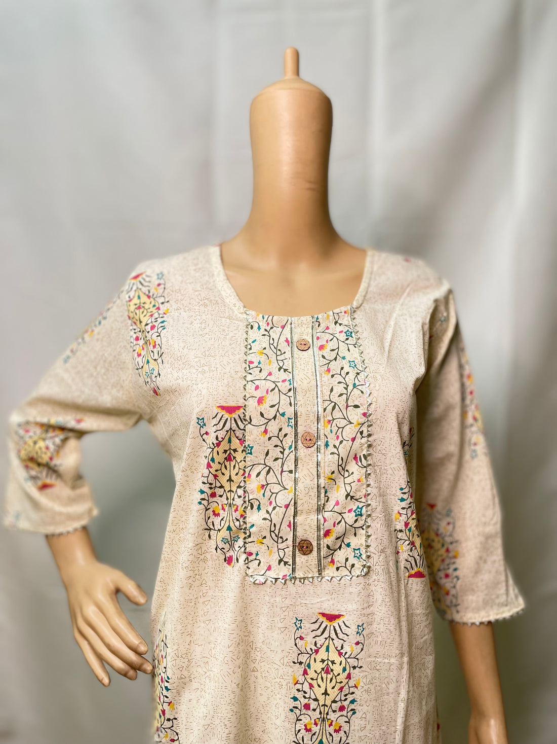 Cotton Kurti Pant Set