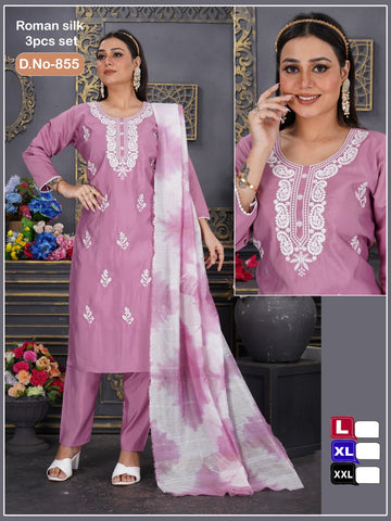 Chikankaari (lakhnavi ) suit